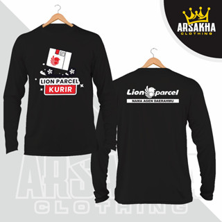 เสื้อยืดแขนยาว พิมพ์ลายสิงโต v2 Add Agent Name Distro Arsakha สําหรับผู้ชาย