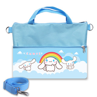 Sanrio Series 2-room Tutoring Bag Sling Bag กระเป๋าโท้ทเด็กกระเป๋านักเรียนของที่ระลึกหลักสูตรการศึกษา