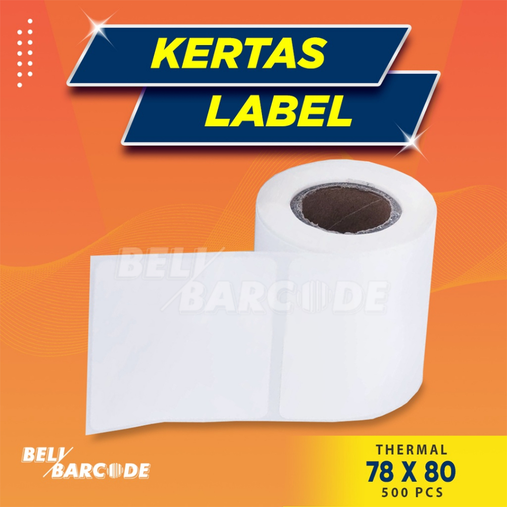 THERMAL BARCODE LABEL 78X80 | 78 X 80 | 78mm X 80mm @500 XPrinter XP360