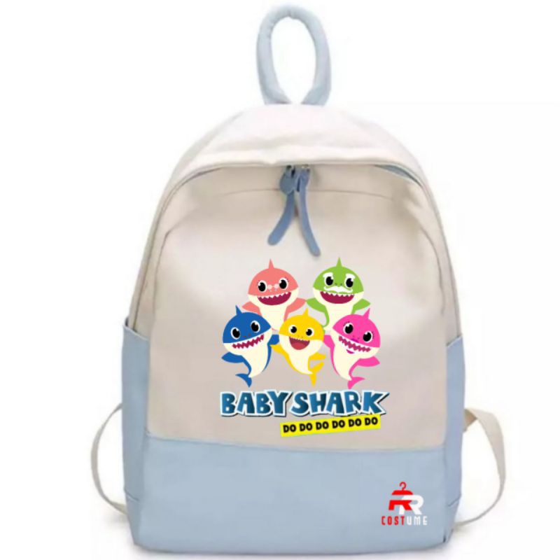 กระเป๋าเด็ก BABY SHARK SCHOOL BACKPACK FREE NAME