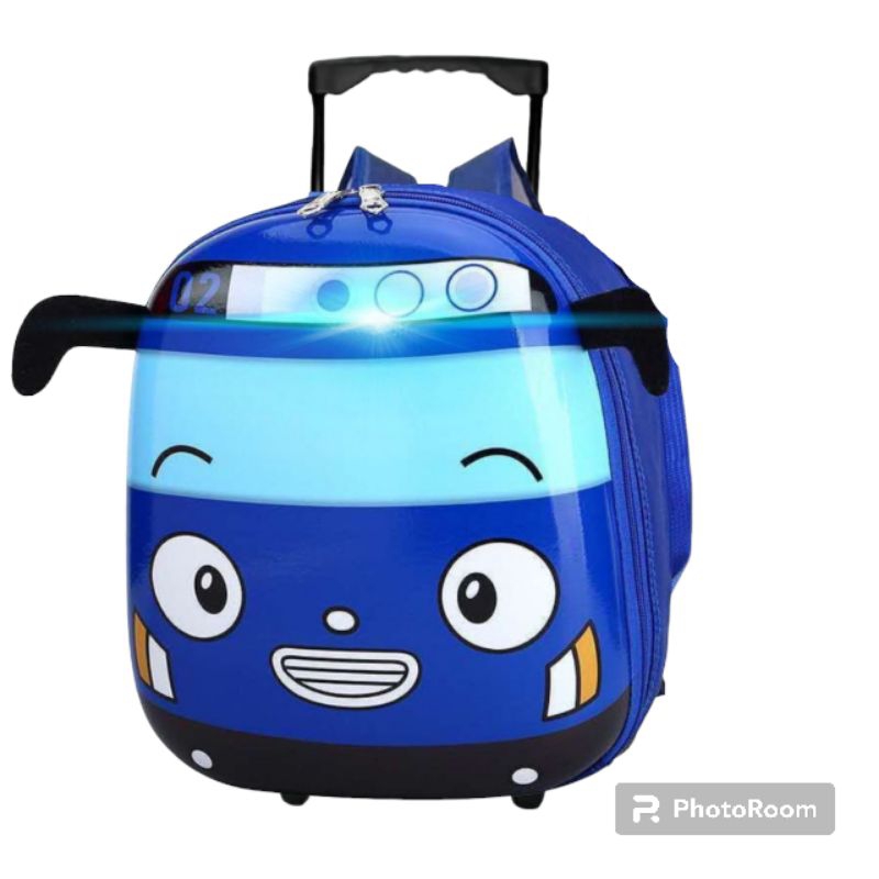 DBS TRLLY TAYO Tayo Bus Model School Backpack มีไฟ Led