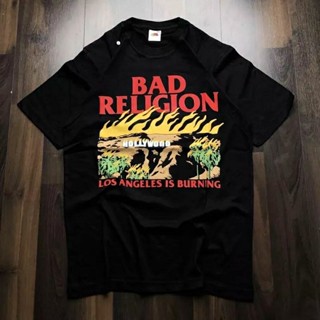 เสื้อยืด ลาย Bad RELIGION LOS ANGELES IS BURNING