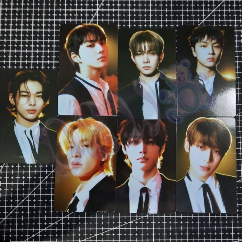 Pc Enhypen Ot7 อัลบั้ม Dark Blood (วันที่ 7 ชิ้น) Photocard Official Jungwon Heeseung Jay Jake Sungh