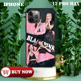 Blackpink [CS53] เคสโทรศัพท์มือถือ ลายกลิตเตอร์ สําหรับ Iphone 12 PRO MAX | เคส Hp เคลือบเงา | เคส Hp เคลือบเงา