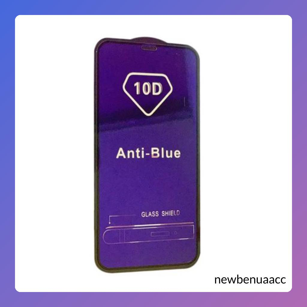 LAYAR TG กระจกแบบเต็มหน้าจอสีฟ้า BL สําหรับ Infinix Hot 7 8 9 10 10s 11 11s NFC 12 12i 20 30 30i 40i