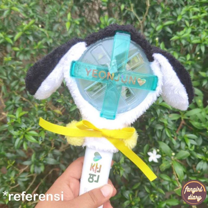 TXT MINI WRITING STICKER SET (NAME + WARM) LIGHTSTICK DECO STICKER HOLOGRAM TOMORROW X TOGETHER