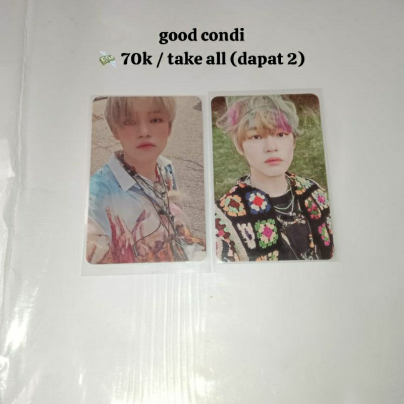 Pc chenle chaling + chenle hello future futute ver (Take All)