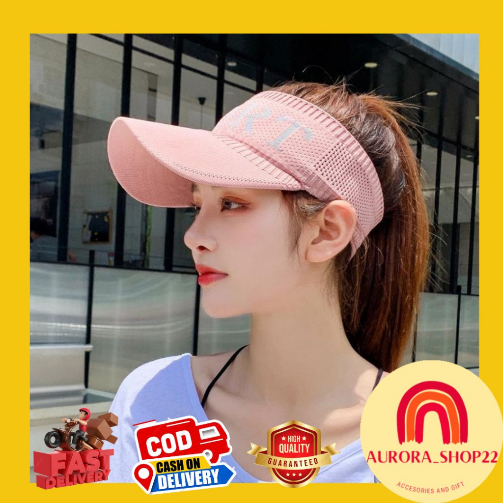 นําเข้า KNITTED HAT SUN VISOR หมวกนําเข้าหมวกกีฬาแฟชั่น GOLF RUNNING HAT FASHION