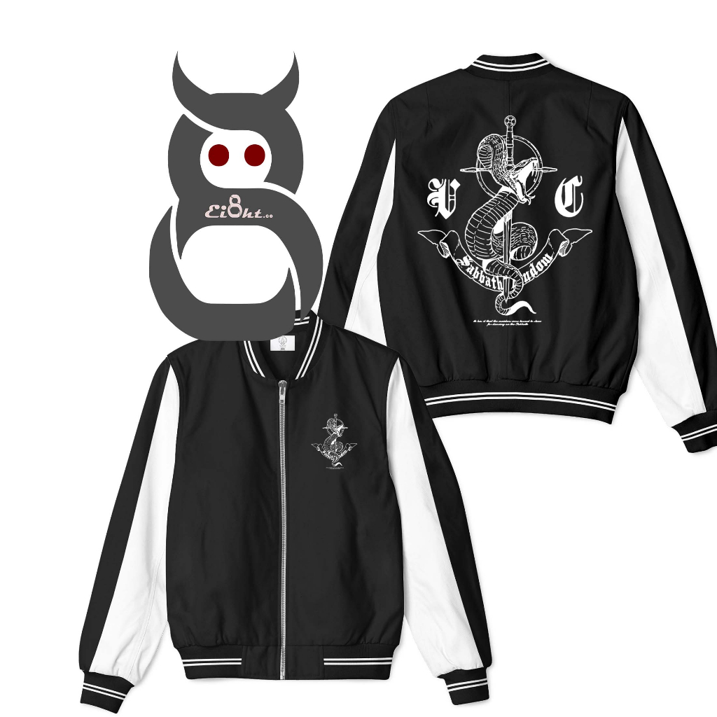 Sukajan Jayjoo Sabbath Crew Wind Breaker Manhwa Komic Korea Jacket