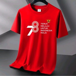 ใหม่ เสื้อยืด ลายครบรอบ 78 ปี Ris Keeps Going For INDONESIA Going Forward