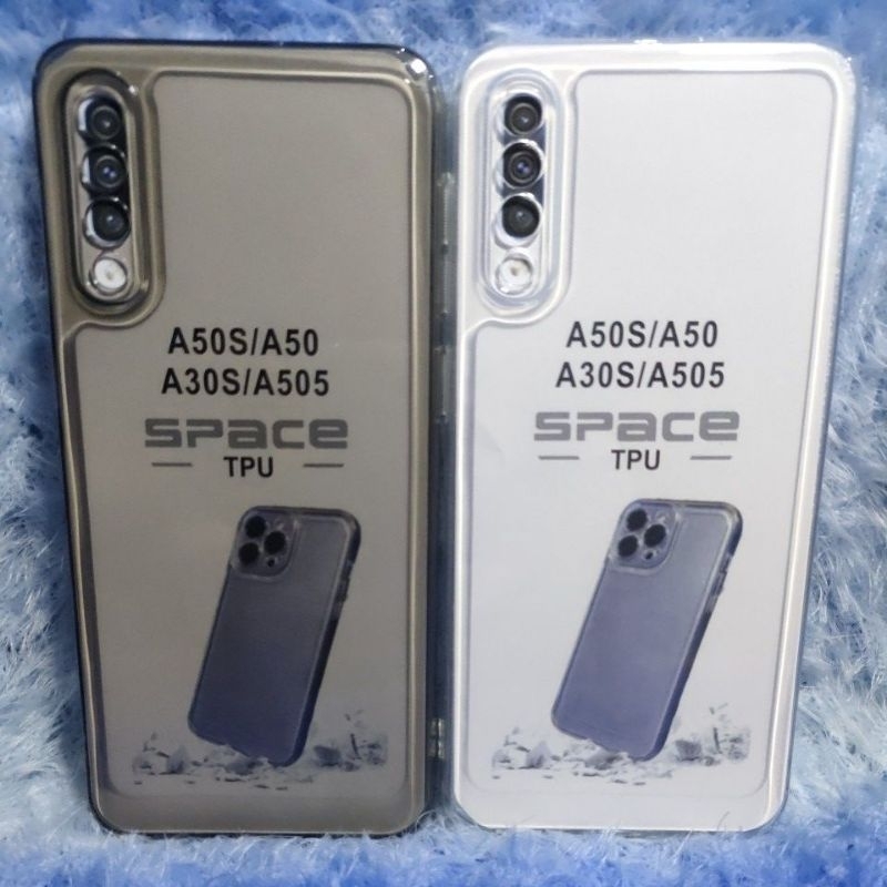 เคสนิ่ม Original Space โปร่งใส Samsung A50/A50S/A505/A30S ซิลิโคน+กล้องป้องกัน
