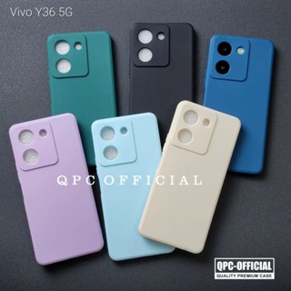 เคสโทรศัพท์มือถือแบบนิ่ม ทรงสี่เหลี่ยม สีมาการอง สําหรับ Vivo Y36 5G Vivo Y27 5G Y36 5G Vivo Y27 5G