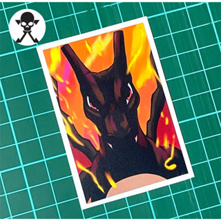 สติกเกอร์โปเกม่อน เงางาม Charizard Slap