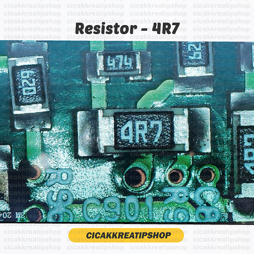 ตัวต้านทาน Yamaha SMD 4R7 SGCU ECU