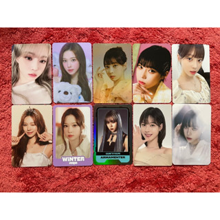 โฟโต้การ์ด PC อย่างเป็นทางการ อัลบั้ม AESPA GIRLS KWANGYA CARD POB Aladdin SEASON GREETINGS 2022 PHOTOPACK 2023 SMSTORE SPECIAL Version TRADING CARD CHARACTER CARD MEDIHEAL SAVAGE SGS