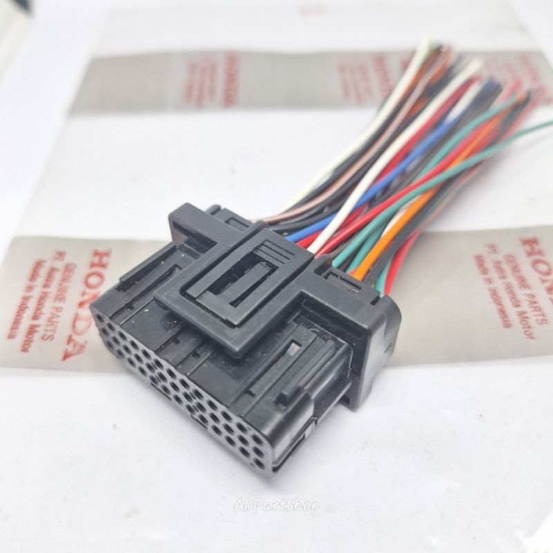 ใหม่ สายเคเบิ้ลซ็อกเก็ต ecu pin 39 honda beat led genio Scott new vario150 new 160 new new pcx 160