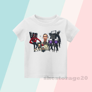 เสื้อยืด พิมพ์ลาย TITAN TV MAN TITAN SPEAKERMAN SKIBIDI TOILET/Boys And Girls สําหรับเด็กผู้ชาย และเด็กผู้หญิง
