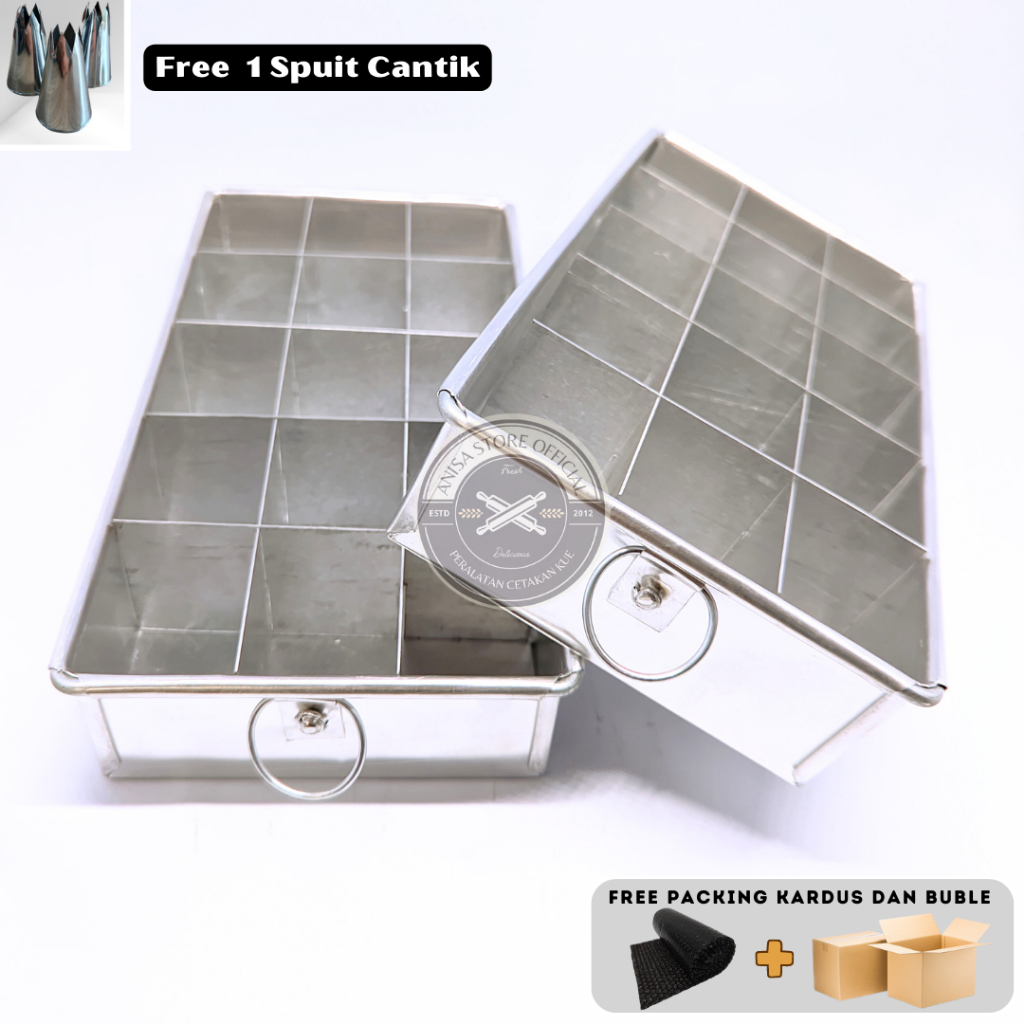 BRUWNIES MOLD/BROWNIES MOLD/ALUMINUM BROWNIES MOLD/20X10 BROWNIES MOLD