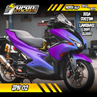 Jupon สติกเกอร์โปโล ลาย Fullbody Yamaha AEROX 155 Old 2016-2019 Jpn02