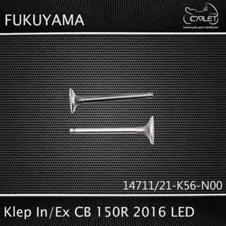 Fukuyama วาล์ว In/Ex CB 150R 2016led