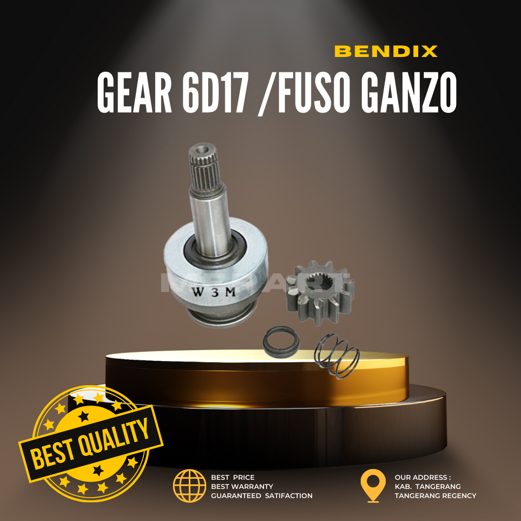 Bendix + เกียร์ 6D17 / FUSO GANZO