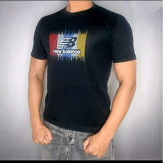 เสื้อกีฬาแขนสั้น Dryfit ใส่ไปยิม สําหรับผู้ชาย