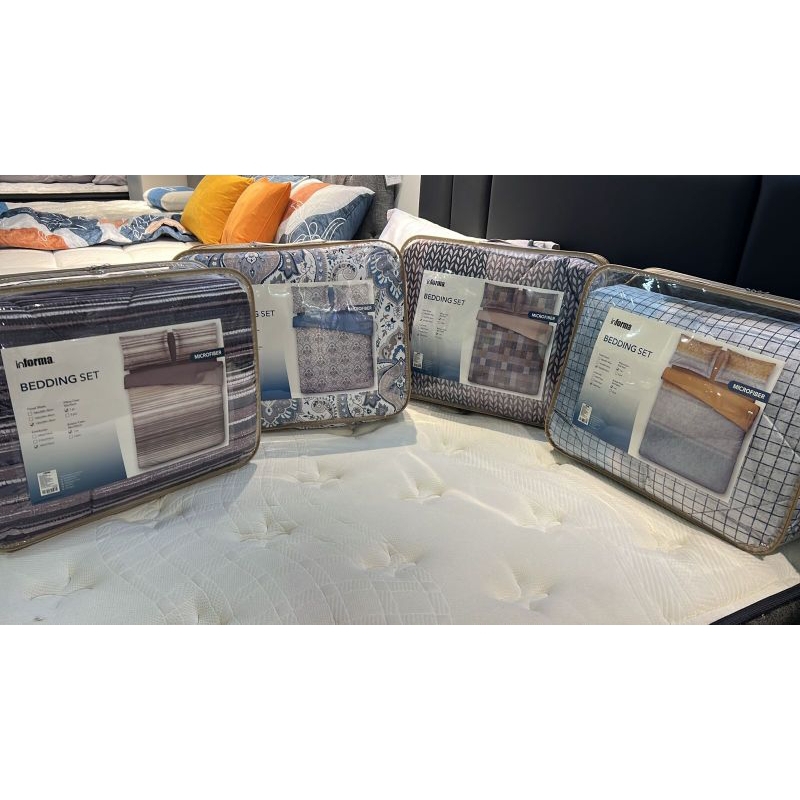 BEDDING SET INFORMA UK 120/BEDDING MINIMALIST BEDDING SET INFORMA