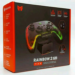 Bigbig WON RAINBOW 2 Pro เกมแพดควบคุมเกม แบบไร้สาย สําหรับ PC Steam Switch