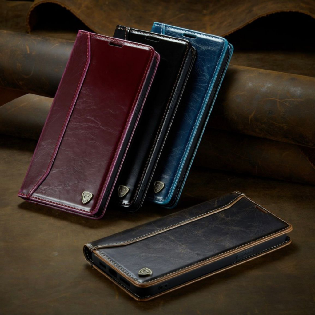 FLIP CASEON OPPO A98 A79 A60 A38 A16 A17 A17K A18 A15 PREMIUM LEATHER SERIES C002