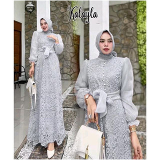 Gamis KALAYLA DRESS WD FRIENDLY M L XL XXL ชุดเดรส สไตล์มุสลิม เกาหลี สําหรับผู้หญิง