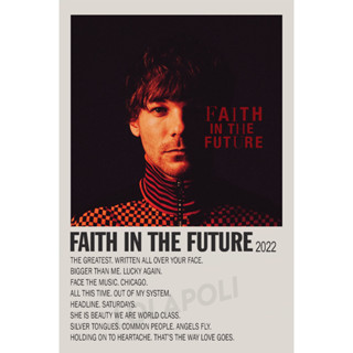 โปสเตอร์อัลบั้ม Faith In The Future Louis Tomlinson