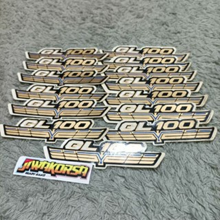 กล่องสติกเกอร์แบตเตอรี่ สําหรับ accu accue accu honda gl100 gl 100 gl-100