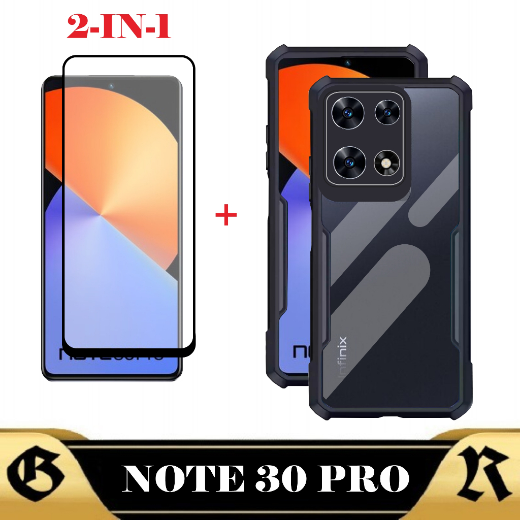 เคส 2IN1 INFINIX NOTE 30 PRO เคส Softcase แบบใส