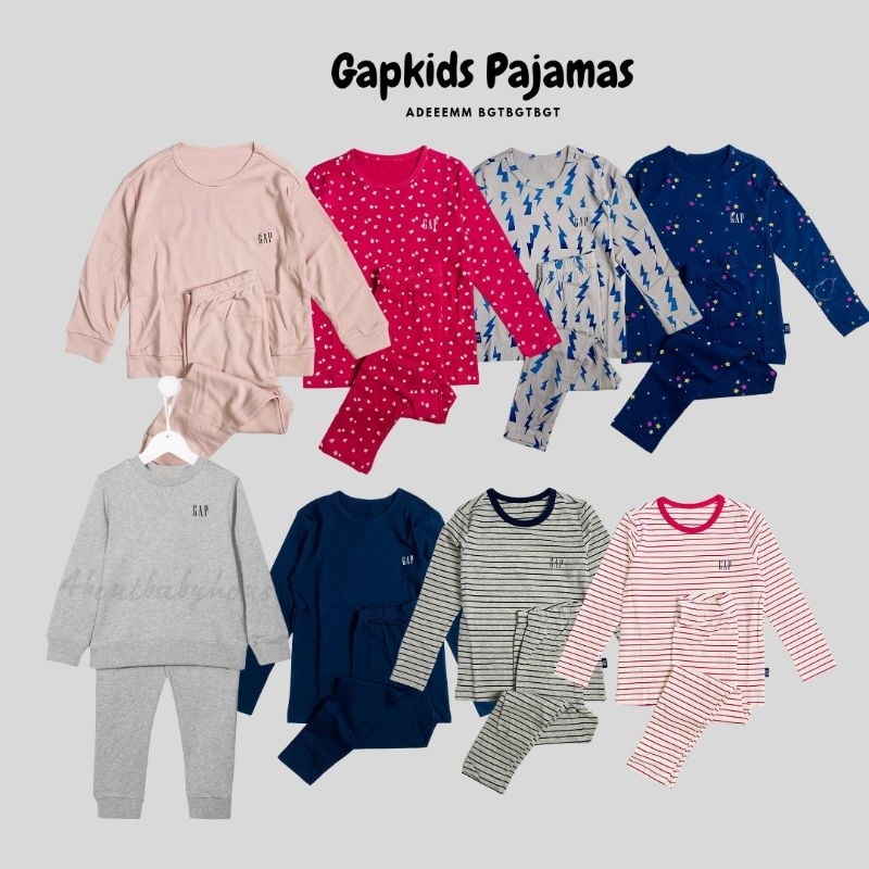 ABH201 Gapk*ds ชุดนอนเด็กผู้หญิง