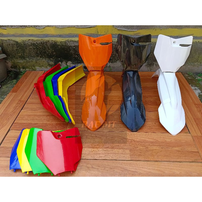 KTM 250 2017 FRONT FENDER และ KTM 250 2017 หมายเลขแผ่น KTM 250 2017 หมายเลขหน้าและ KTM 250 2017 หมาย