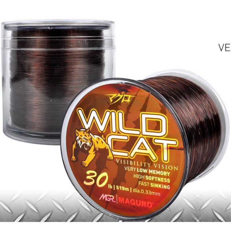 สายไนลอน Maguro Wild Cat เลือกขนาด
