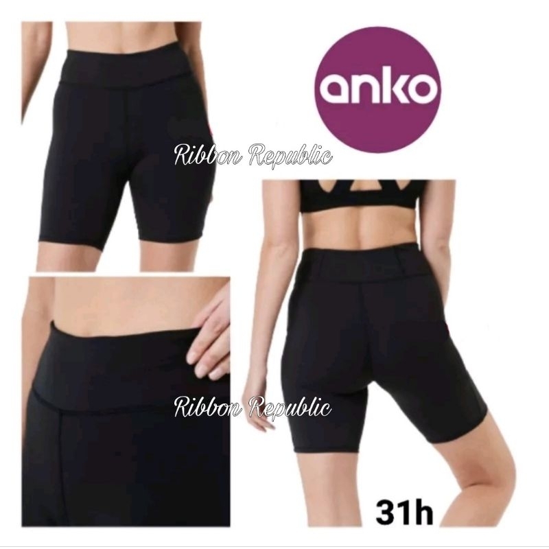 Anko Velocity Premium Basic Bikers กางเกงขาสั้นผู้หญิงผู้หญิงผู้หญิงผู้หญิง Tights 7 นิ้วสั้นต้นขาวิ