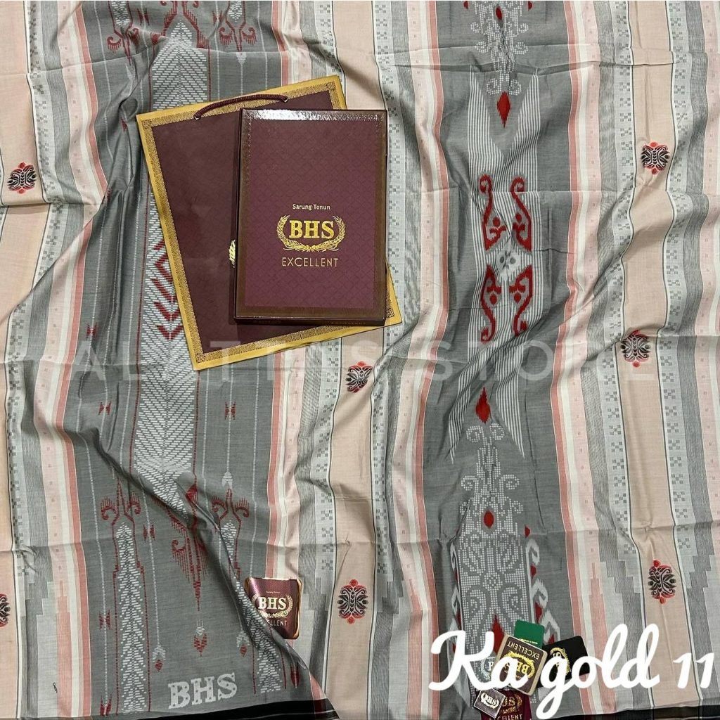 ผ้าซิ่น BHS EXCELLENT Sarong BHS EXCELLENT SILVER Sarong BHS EXCELLENT GOLD ORI Sarong BHS SONGKET