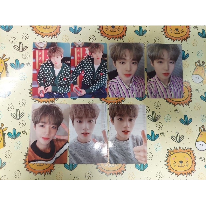 [READY] PHOTOCARD / PC PARK JIHOON WANNAONE MAX MAY 1st FANCLUB