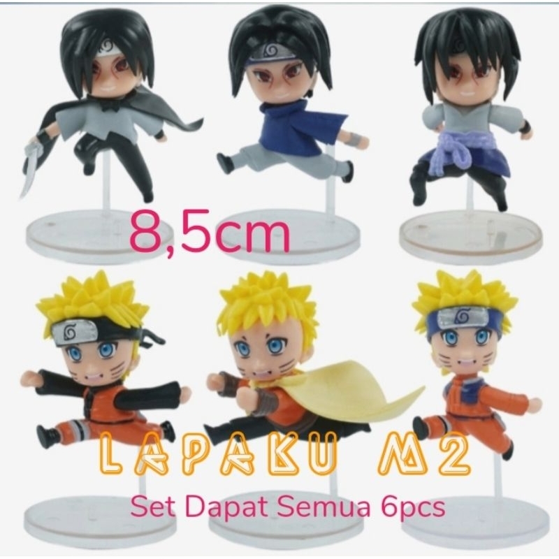 NARUTO มาช้าลงหุ่นซีรีส์ Chibi Running
