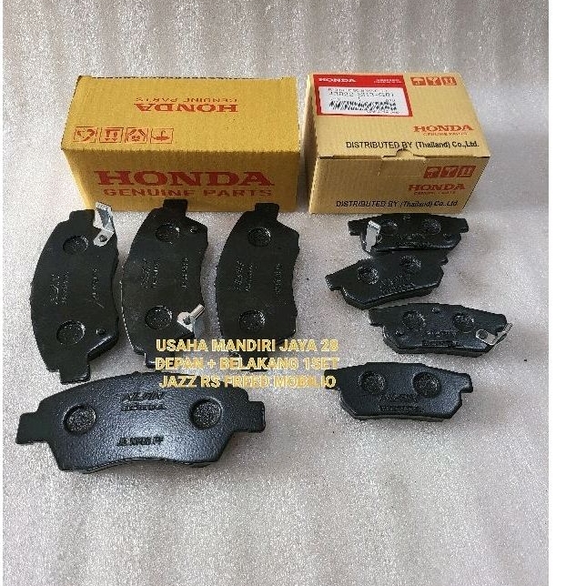 ผ้าเบรคหน้าหลัง 1 ชุด HONDA JAZZ RS FREED SET SR3 VIO