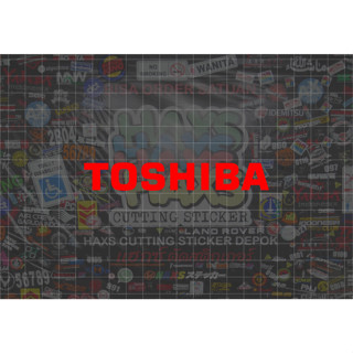 สติกเกอร์ตัด Toshiba ขนาด 11 ซม. สําหรับ AC