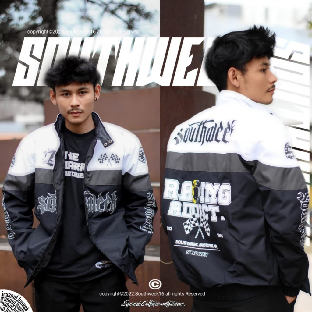 Salvio HEXIA RACING JACKET-NASCAR JACKET-MEN& 39;S JACKET-MOTORCYCLE JACKET-SUNMORI JACKET