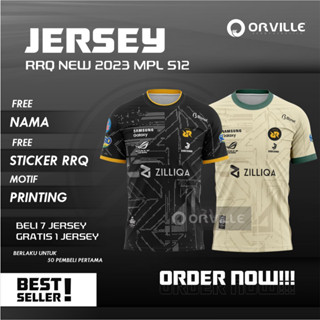 ใหม่ เสื้อยืด JERSEY 2023 MPL S12 ฟรี NICKNAME &amp; สติกเกอร์