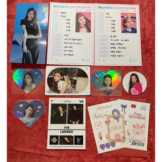 สติกเกอร์โปสเตอร์ ลาย HOLO DECO STICKER IVE SEASON GREETINGS 2023 ALBUM LOVE DIVE