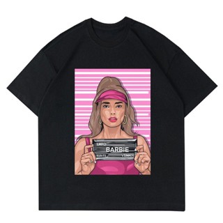 เสื้อยืด ลายบาร์บี้ SUSPECT | เสื้อยืด พิมพ์ลายภาพยนตร์ ART BARBIE | เสื้อบาร์บี้