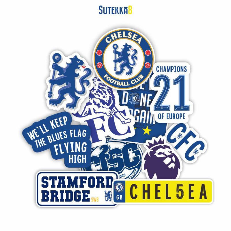 สติ๊กเกอร์แพ็ค CHELSEA FC SERIES [11 ชิ้น]