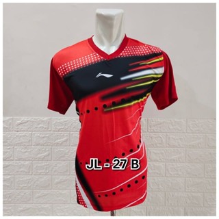 LI NING เสื้อกีฬาแบดมินตัน วอลเลย์บอลล่าสุด สไตล์อินโดนีเซีย สําหรับผู้ใหญ่