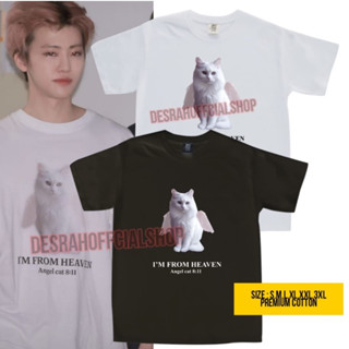 เสื้อยืด ลายแมว jaemin nct dream สไตล์เกาหลี