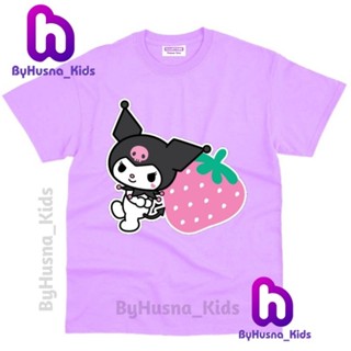 เสื้อยืด KUROMI KUROMI UNISEX วัสดุพรีเมี่ยม สําหรับเด็กวัยหัดเดิน